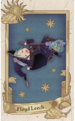 중고 キャラカード フロイド・リーチ 「ディズニー ツイステッドワンダーランド プレミアムバースデー2023 POP UP SHOP in アニメイト デフォルメカードコレクション ブルームバースデー ver. 」