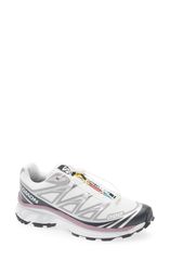 サロモン レディース シューズ スニーカー Salomon XT6 Sneaker White Black Dusky ホワイト