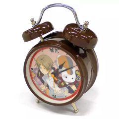 중고 置き時計・壁掛け時計 キャラクター 夏目貴志＆ニャンコ先生 音声入り目覚まし時計 「夏目友人帳」