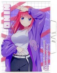 중고 アクリルスタンド・アクリルパネル 中野二乃 イラストアクリルボード ストリートパーカー ver. 「五等分の花嫁＊」 GiGO限定