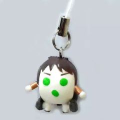 중고 ストラップ キャラクター エレン・イェーガー 「進撃の巨人×ぷっちょワールド オリジナルフィギュアストラップ」