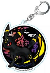 중고 열쇠 고리 마스코트 캐릭터 블래키 切り絵シリーズ アクリルキーホルダー 「ポケットモンスター」