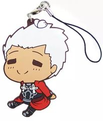 중고 ストラップ キャラクター アーチャー ラバーストラップ にもじしりーず ぽや 「 이치방쿠지 劇場版Fate/stay night Heaven’s Feel 」 E賞