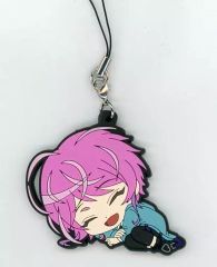 중고 ストラップ キャラクター 飴村乱数 easy R 「ヒプノシスマイク-Division Rap Battle- ふぉーちゅん☆ラバーストラップ そいねっころんver.」 ファミリーマート レジ予約限定商品
