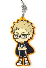 중고 ストラップ キャラクター 単品 月島蛍 飛べ烏野ラバスト きゅんキャラいらすとれーしょんず 「 이치방쿠지 ハイキュー!!～英雄豪結!!～ 飛べ烏野ラバストセット」 F賞