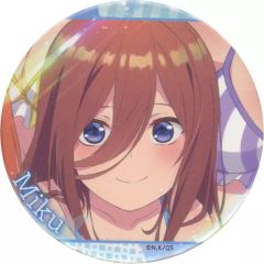 중고 バッジ・ピンズ 中野三玖 アップ 缶バッジ 「五等分の花嫁∽ ラッキー缶バッジBOX vol.5」