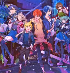 중고 ポスター 布ポスター ジャケットイラストver. 「CD プロジェクトセカイ カラフルステージ! feat. 初音ミク Vivid BAD SQUAD SEKAI ALBUM vol.1 限定盤」 ソフマップ・アニメガ購入特典