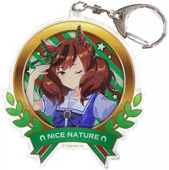 중고 雑貨 ナイスネイチャ 公式アクリルキーホルダー 制服Ver. 「 우마무스메 プリティーダービー 3rd EVENT WINNING DREAM STAGE」