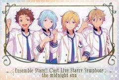 중고 ポストカード Ra*bits 「あんさんぶるスターズ!! Cast Live Starry Symphony -the midnight sun-×カラオケの鉄人 トレーディング箔押しポストカード」