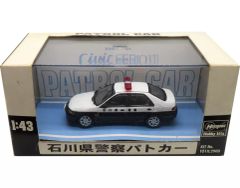 중고 미니카 1/43 혼다 시빅 페리오 VTi 경시청 경찰차 화이트×블랙 T01X