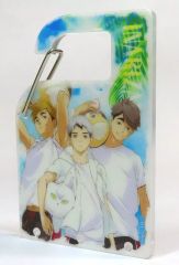 【中古】キーホルダー [単品] 宮侑＆宮治＆北信介(稲荷崎ver.) オリジナルカラビナ 「ハイキュー!!」 TOHO animation STORE限定