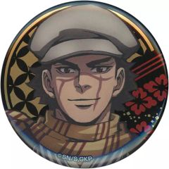 중고 バッジ・ピンズ 杉元佐一 「ゴールデンカムイ×ドン・キホーテ 第二弾 描き下ろし缶バッジコレクション 羽織Ver. 」