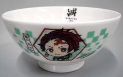 중고 皿・茶碗 竈門炭治郎＆竈門禰豆子 NB茶碗 「鬼滅の刃」