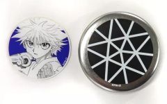 중고 雑貨 キルア=ゾルディック キルアのヨーヨー風缶＆アクリルステッカー 「HUNTER×HUNTER」 冨樫義博展 -PUZZLE-グッズ