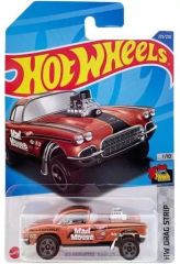 중고 ミニカー 1/64 ’62 コルベット ギャッサー 「Hot Wheels DRAG STRIP」 HHF59
