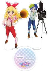 중고 アクリルスタンド・アクリルパネル 星宮いちご＆霧矢あおい THE MOVIE ver. アクリルスタンド 「劇場版アイカツ!」