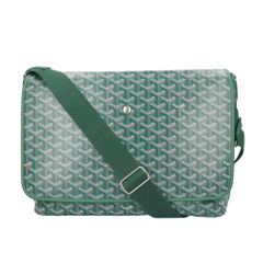 ゴヤール カペシアンMM ショルダーバッグ PVC CAPETIMMLTY01CG03P グリーン ユニセックス GOYARD 中古 ゴヤール