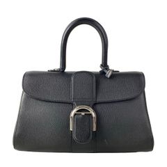 DELVAUX(デルボー) ハンドバッグ ブリヨンイーストウエストPM 黒 レザー