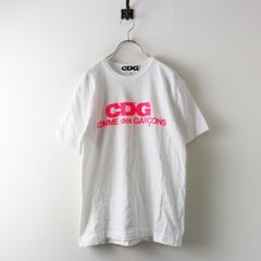 2025SS CDG コムデギャルソン COMME des GARCONS Pink Logo T-Shirt M＼ホワイト ピンク ロゴTシャツ カットソー【2400015205717】