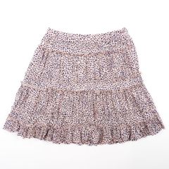 TO BE CHIC トゥー ビー シック ヒョウ柄 ティアードフリル ミニスカート size 40 #3483 レディース レオパード