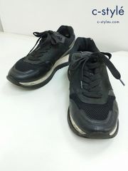 人気 DSQUARED2 ディースクエアード スニーカー 41 ブラック RUNNING ★ I776