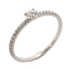 【6jkb0361】カルティエ リング エタンセルドゥ Pt950 プラチナ ダイヤモンド 0.21ct ＃56【中古】レディース