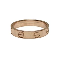 Cartier カルティエ Love Ring Small Model ラブ リング スモール モデル B4085251 ミニラブリング #51 約11号 指輪 750PG K18PG ピンクゴールド
