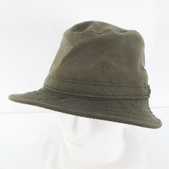 フィルソン FILSON ハット 帽子 ミリタリー XL 緑系 グリーン アメリカ製 ロゴ 文字 刺繍