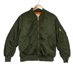 23AW Mame Kurogouchi マメクロゴウチ Floral Embroidered Flight Jacket フライトジャケット MM23FW-JK502 サイズ2 カーキ レディース 春 夏 秋 冬 中古 古着 USED 美品