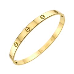 カルティエ Cartier ラブ ブレス #21 K18 YG イエローゴールド 750 ブレスレット バングル Love Bracelet 90342482