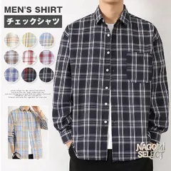 チェック柄 シャツ 未使用 チェックシャツ 長袖 大きいサイズ メンズ レディース ユニセックス 男女兼用 カジュアル カジュアルシャツ 20代 30代 40代 50代 開襟シャツ ストリート トップス