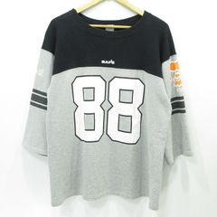 【三重本店】 中古 A BATHING APE | アベイシングエイプ ロゴプリント長袖スウェットシャツ 初期タグ 90-00's 裏起毛 グレー サイズ：M 【103】
