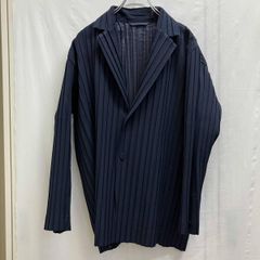 24SS HOMME PLISSE ISSEY MIYAKE BOX PLEATS ENSEMBLE JACKET テーラードジャケット サイズ1 HP41FD250 オムプリッセイッセイミヤケ