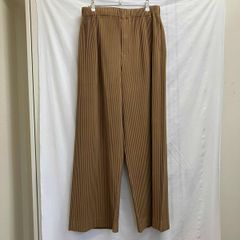 25AW HOMME PLISSE ISSEY MIYAKE MONTHLY COLORS:OCTOBER ロングパンツ HP53JF104サイズ3 オムプリッセイッセイミヤケ