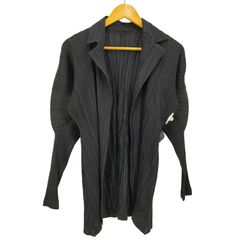 プリーツプリーズイッセイミヤケ PLEATS PLEASE ISSEY MIYAKE プリーツ ボタンレス ジャケット レディース JPN：3