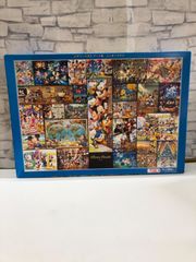 P6-37 ◇ ディズニー ジグソーパズル アート集 ミッキーマウス ぎゅっと2000ピース 중고 未検品パズル