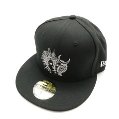 美品 TAKAHIROMIYASHITATheSoloist. タカヒロミヤシタザソロイスト NEWERA UNDERCOVER キャップ 7 1/2 (59.6cm) ポリエステル100％ 59FIFTY 帽子 アンダーカバー AY8778
