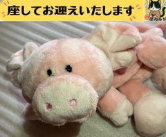 豚 ぬいぐるみポーチ f❌ちとやすばんらい❌ NICI
