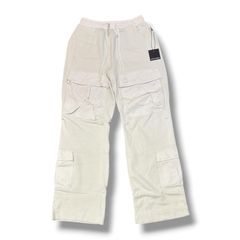 未使用 entire studios UTILITY SWEAT CARGO PANTS スウェットカーゴパンツ エンタイアスタジオ ES2341RIL ホワイト L （22297M）