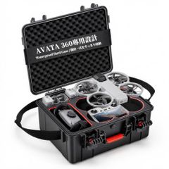 新品DJI Avata 360 Motion Fly More 用 防水 ハードケース・キャリングケース ドローン/Goggles N3 ゴーグル/RC 2/モーションコントローラー／充電装置 送信機 対応 精密フォームライニング IP6 427ab836