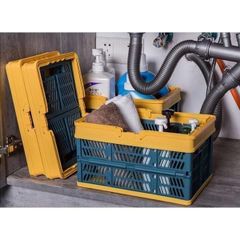 市場カゴ 日常買い物 折り畳バスケット レジ袋有料化 洗濯可 軽量