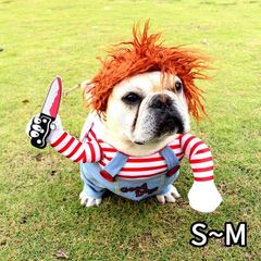 犬服 チャッキー コスプレ 柴犬 プードル 着ぐるみ フレブル