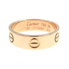 カルティエ ラブリング#56(日本サイズ15.5号近辺) 【無料ギフトラッピング】【Aランク】【中古】