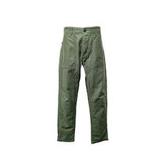 orSlow オアスロウ パンツ ワークパンツ・カーゴパンツ・ペインターパンツ ファティーグベイカーパンツ オリーブ系 コットン G01378