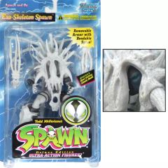 중고 フィギュア Exo-Skeleton Spawn -エグゾスケルトン・スポーン レッドマスク 白色骨 - 「SPAWN-スポーン-」 シリーズ4 ウルトラアクションフィギュア