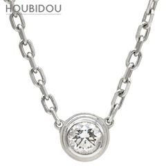 カルティエ Cartier ネックレス ダムール SM ホワイトゴールド ダイヤモンド Au750 18K 18金 WG B7215900 【保証書】【中古】