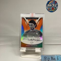 2017 Panini Nobility Paolo Maldini 19/30 直筆サインカード Italy national team CRESCENT SIGNATURES カード