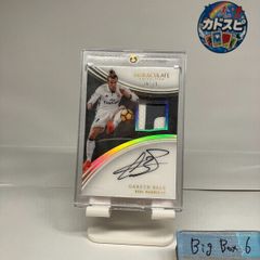 2017 Panini Immaculate Collection Gareth Bale 10/11 直筆サインカード Real Madrid Tottenham Hotspur Acetate パッチ Auto カード