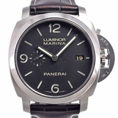 パネライ PANERAI PAM00312 ルミノール マリーナ 1950 3デイズ ブラック 自動巻き メンズ 美品 箱・保証書付き 腕時計 N#151194