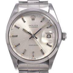 ロレックス ROLEX 6694 ヴィンテージ オイスターデイト プレシジョン シルバー 手巻き メンズ 腕時計 N#150747